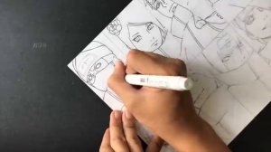 Speed drawing Fanart Akatsuki (Naruto) by Kishi Dat Nguyen