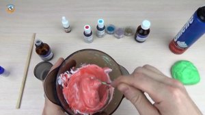 DIY Лизун из Клея и Gillette Пены Для Бритья. Хорошие Слаймы