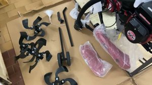 WEIMA WMX650 z glebogryzarką aktywną w zestawie