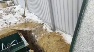 Монтаж септика Евролос Грунт