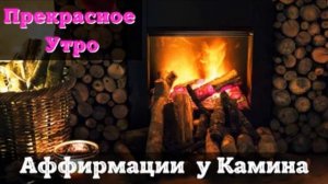 Аффирмации У Камина | Прекрасное Утро | Положительный День |Слушай Каждый день