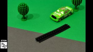 Disney Cars 3 : Piston Cup Crash! - StopMotion