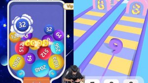 Puff Blob Merge 3D vs Number Race 3D - 123456789 ⭐Max Levels Gameplay (Part 2)