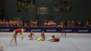 Выступление по художественной гимнастике