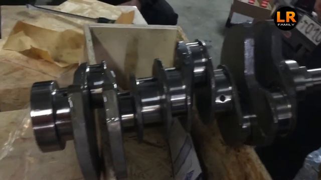 Коленвалы Дискавери 3 2.7 TDV6. Сервис LR Family