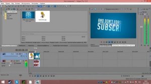 Уроки по Sony Vegas Pro 12 Как обрезать видео и вставить картинку #2