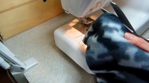 Шьем носки из флиса