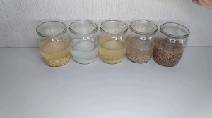 ОВП воды, настоянной на крупах: гречке, рисе, пшене, горохе.