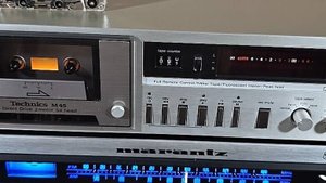 Кассетная дека с прямым приводом Vintage Technics RS-M45-Япония-выпущен в 1979 году