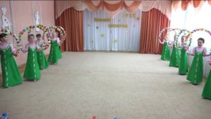 Танец с дугами "Края родные"