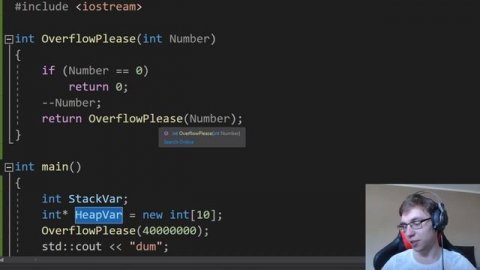 C++ Static, Stack and Heap memory fast and easy