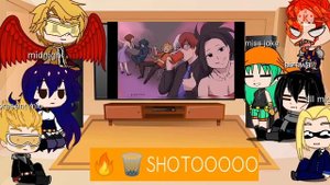 MHA pro heroes react to class 1A's
graduation party //original//