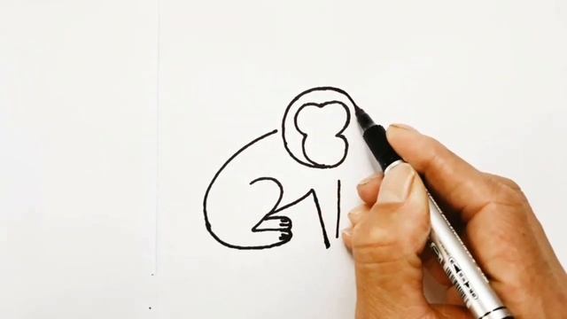 рисунки из цифр 321