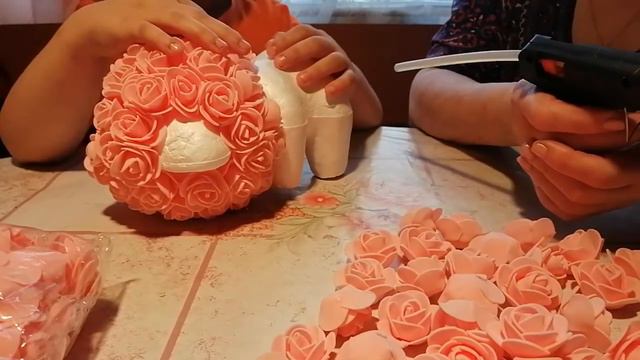 Медведь из роз. Часть 2.