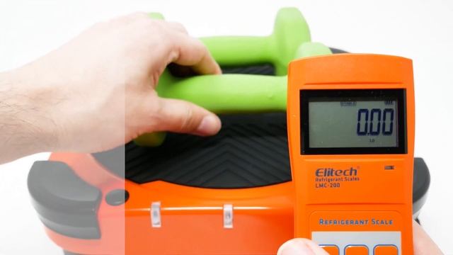 Elitech LMC-200 Electronic Refrigerant Charging Scale with Handheld Remote смотреть онлайн