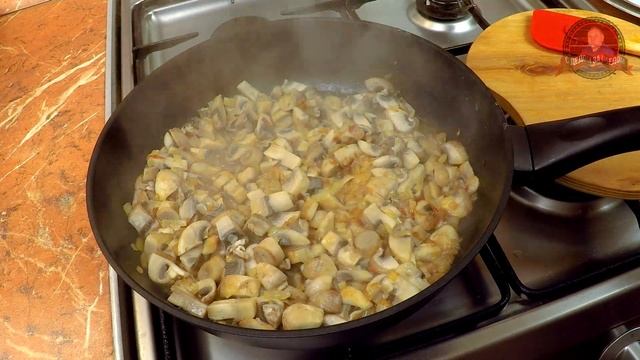 ПИРОГ ПРОЩЕ ПРОСТОГО Бюджетный Картофельный Пирог с Грибами за 15 минут