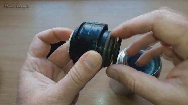 Как за 10 центов отмыть термос от чайного налета и накипи смотреть онлайн