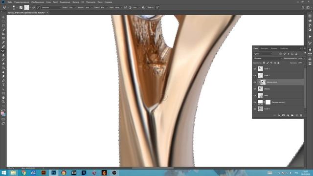Ретушь ювелирный изделий. Кольцо. Предметная ретушь. Jewelry retouching смотреть онлайн