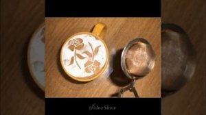 Как сделать рисунки на кофе (How to make drawings on coffee)