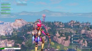 Бой робота и монстра в Фортнайт глава 1 сезон 9 (Ивент)