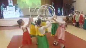 праздник Русской берёзки танец "берёзка"