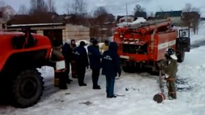 Работа ГПС 600 от АЦ