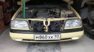 Как заводится мой Мерседес W202 на-холодную