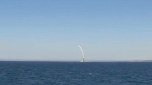 Пуск ракеты "Калибр"