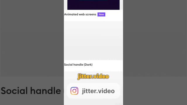 Jitter.video - это сайт где ты можешь найти куча анимации, иконки соц.сетей совершенно бесплатно