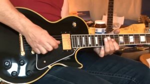 2001 Gibson Les Paul Custom 68 Reissue Custom Shop Part1