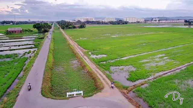 Mukim Limbong, Alor Setar view with SJRC F11 Pro 4K смотреть онлайн
