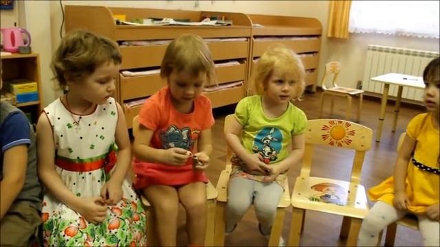 "В гостях у Солнышка" частный детсад. Фрагмент муз.занятия. смотреть онлайн