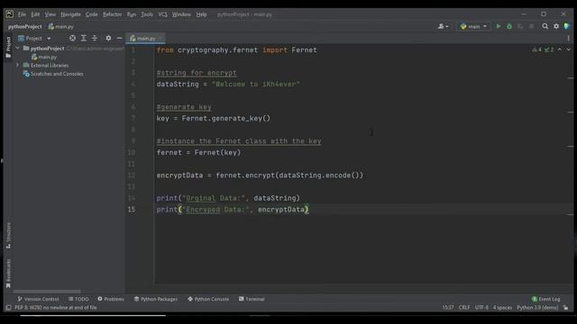 Encrypt and Decrypt Strings in Python Using Cryptography and RSA Method 2022 смотреть онлайн