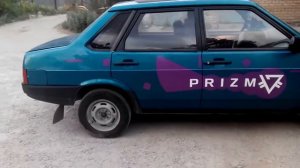 46 й автомобиль криптовалюты PRIZM в Волжском ВАЗ 21099 сине зеленый в747ем95