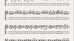 Цифровые ноты для домбры