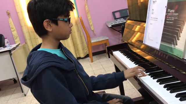 E natural scale D minor F major F major broken chord countering motion starting on c Deep DJ Patel смотреть онлайн