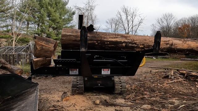 HWP-150 wood processor review and in action! смотреть онлайн