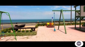 Уютные набережная и пляж села Угловое, Крым 2022