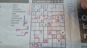 Tuesday. Bonus Extra edition. (#6811) Tectonic01 Sudoku puzzle. 07-25-2023 Extra part 4 of 4