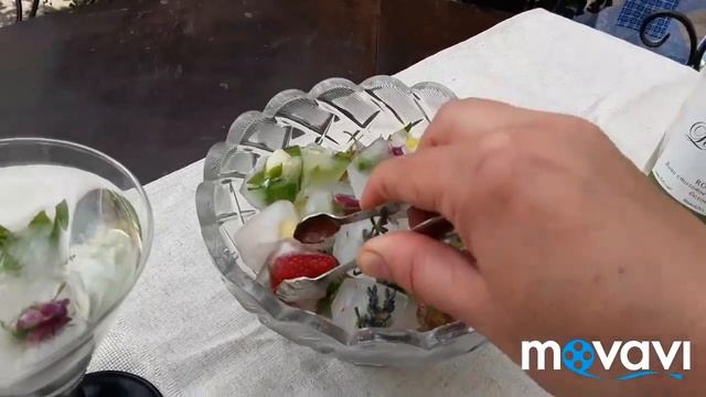 Лёд для коктейлей, замороженные лаванда, роза чайная, мята, мелиса, розмарин, жасмин смотреть онлайн