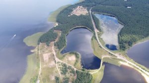 Селигер сверху