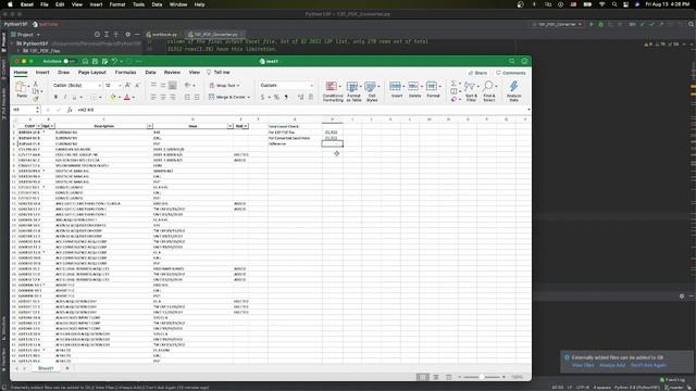 13F List PDF to Excel Converter using Python смотреть онлайн