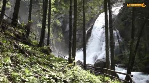 Gollinger Wasserfall Golling bei Salzburg Österreich Austria im Tennengau