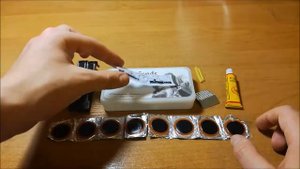 Портативный велосипедный ремкомплект для шин Reumafonds. Купить на AliExpress. US $3.06 (~180 руб.)