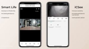 Smart Life против iCSee: сравнение приложений для управления смарт камерами ??