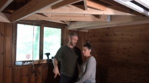 A- Frame Home Renovation: Exposed