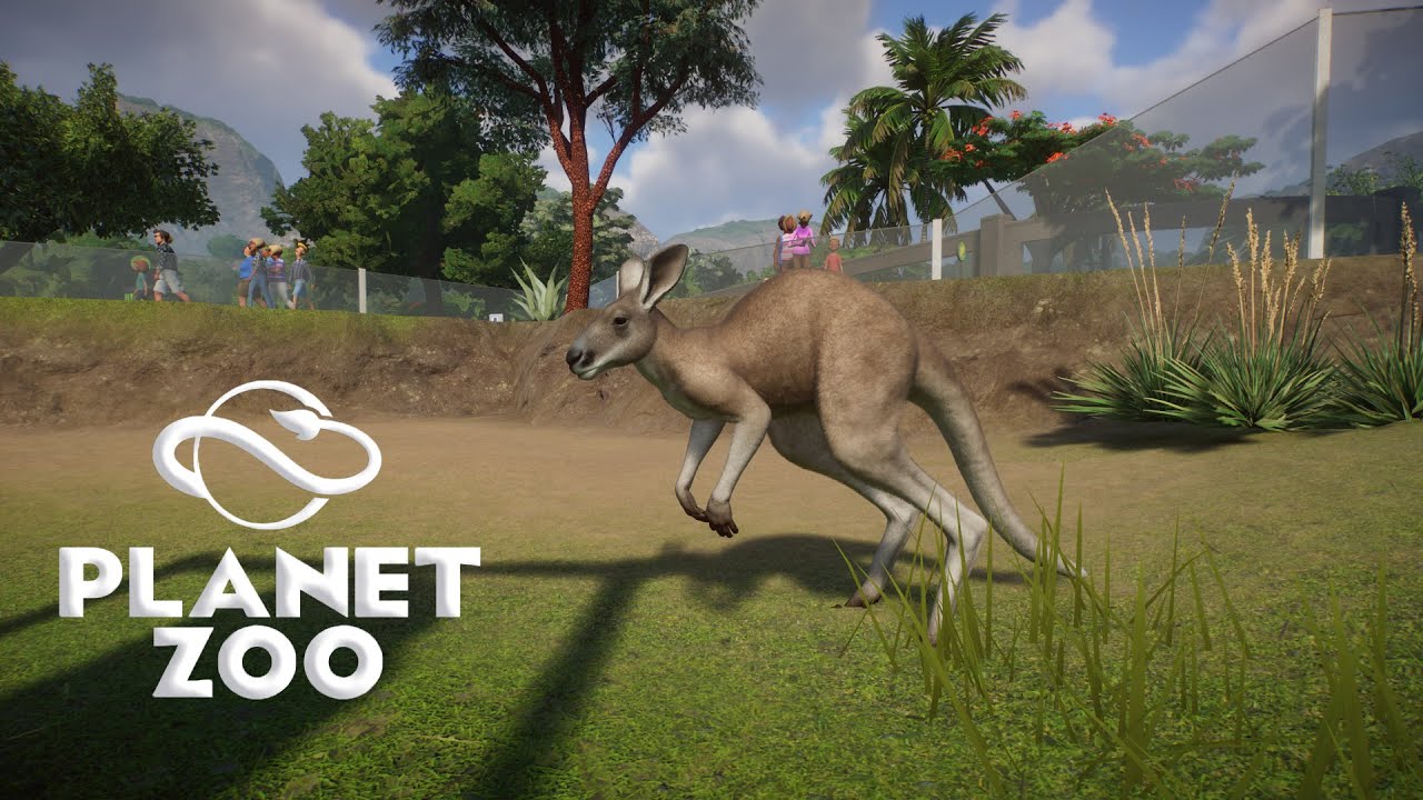 Planet Zoo S2 E6 - Вольер для Кенгуру.mp4