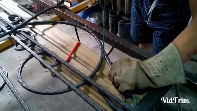 Красивая кованная калитка своими руками. смотреть онлайн