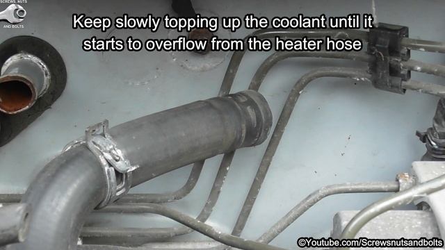 Radiator Coolant Change - Nissan Micra K12 смотреть онлайн