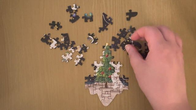 Gibsons Advent Calendar Day 10 opening. Lets open the door and complete the jigsaw together #vlogma смотреть онлайн